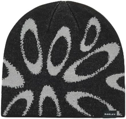 Oakley Mens Ellipse Gradient Beanie, Black Gradient, One Size at